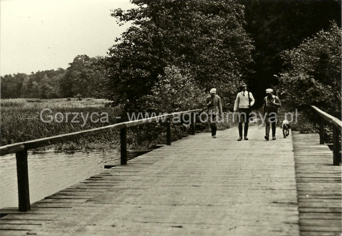 1940 circa Most Wilhelma z mysliwymi
