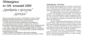 2008-09 Info w Heimatgruss o Gorzycy